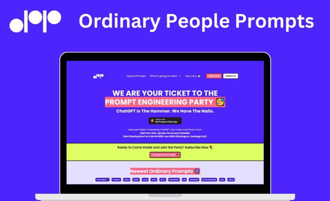 Ordinary People Prompts