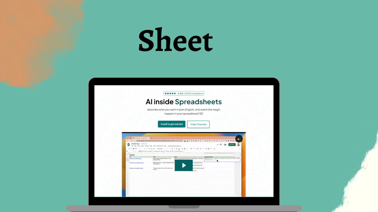 Sheets The Best Spreadsheet App On The 