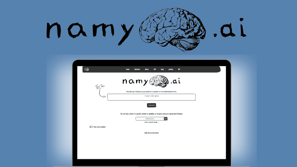 ai domain name generator