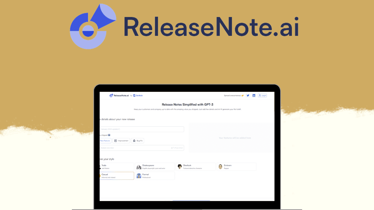 ReleaseNote.ai Streamline Release Note Creation