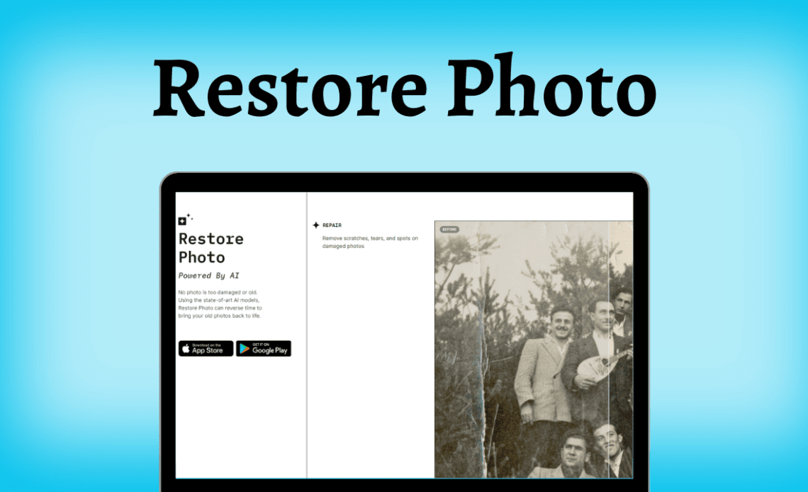 photo restoration software