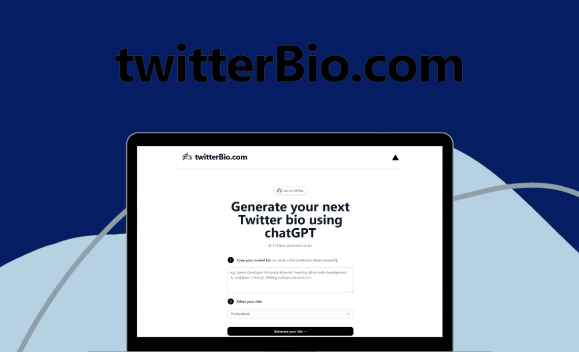 twitter bio generator