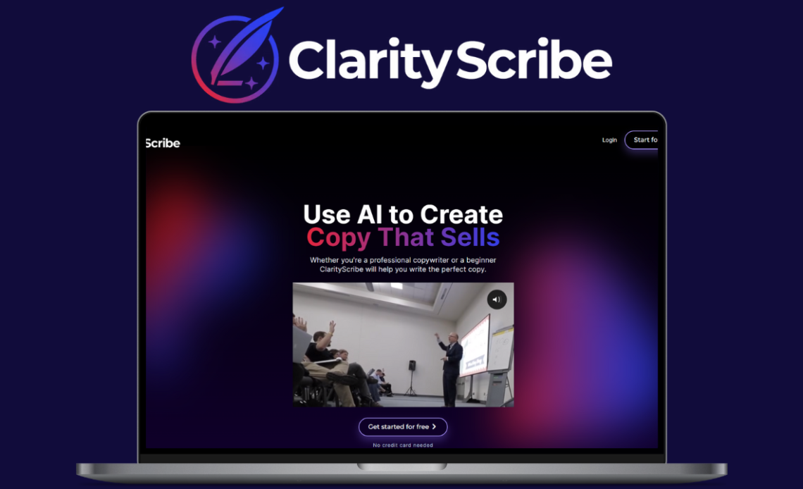 ClarityScribe AI: The Best Social Media Caption Generator