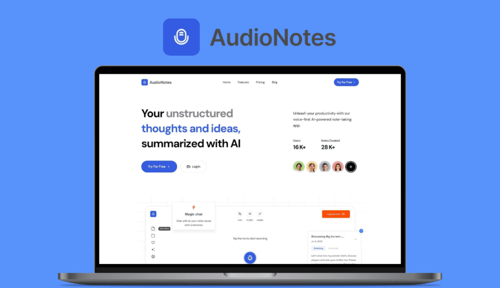 AudioNotes